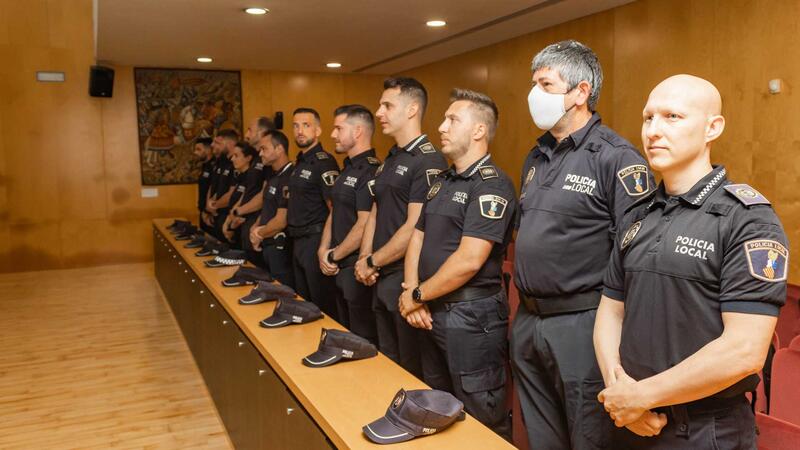 Benidorm incorpora 12 nous agents interins a la Policia Local