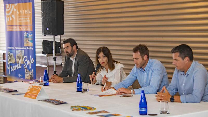 Mónica Gómez, at the closing of the AVIBE Assembly, reaffirms the commitment of Benidorm City Council with the productive and social fabrics