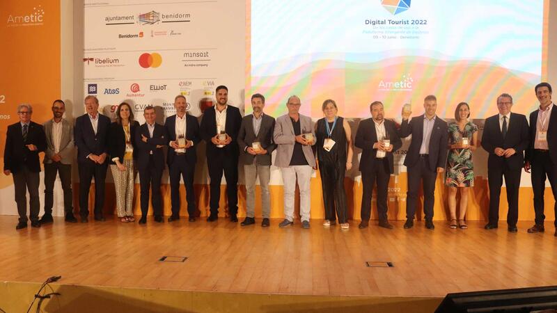 Todos los premiados en el congreso Digital Tourist 2022