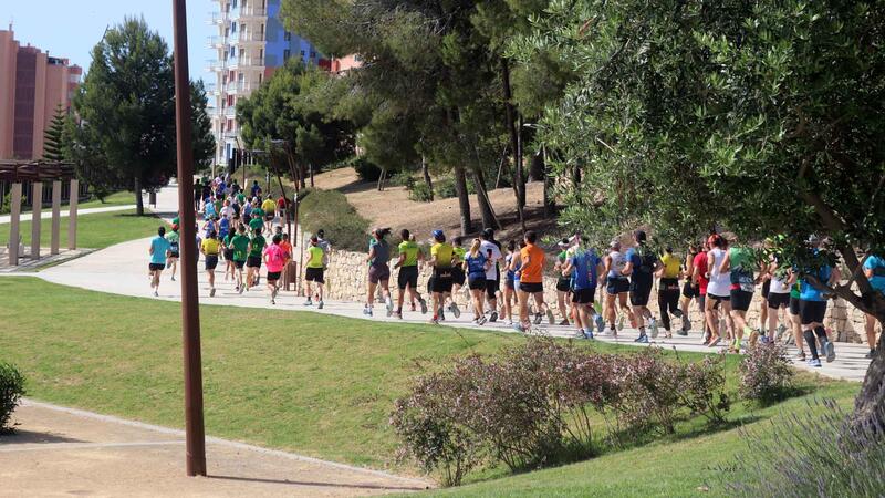 Al voltant de 300 participants en la sisena edició del trail solidari 
