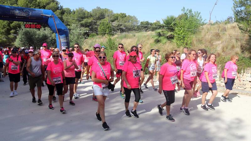 Al voltant de 300 participants en la sisena edició del trail solidari 