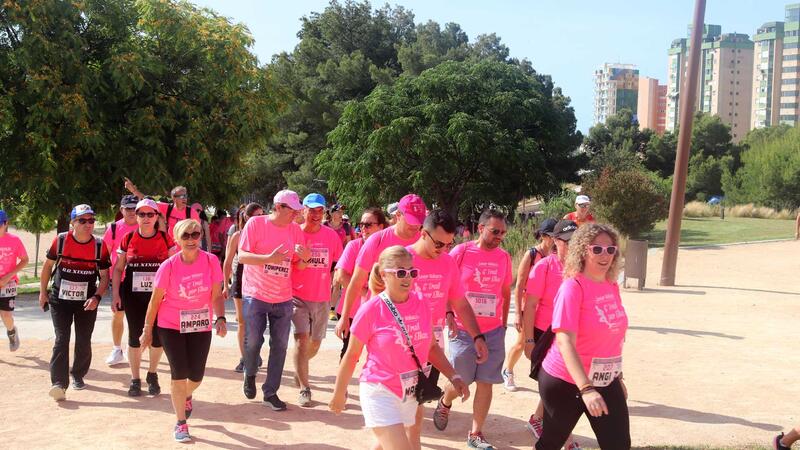 Al voltant de 300 participants en la sisena edició del trail solidari 
