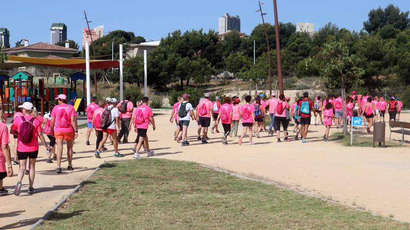 Al voltant de 300 participants en la sisena edició del trail solidari 