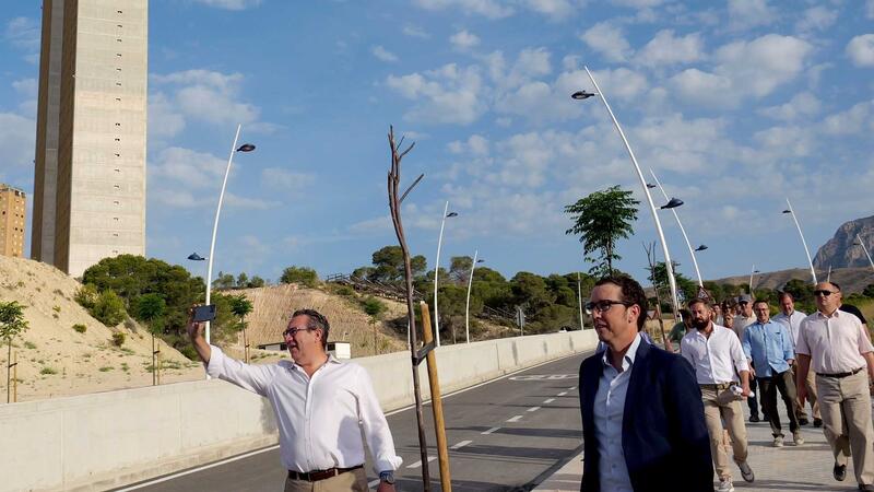 Benidorm obri hui els nous vials del Pla Parcial 2/1 Ponent amb més de 500 places d