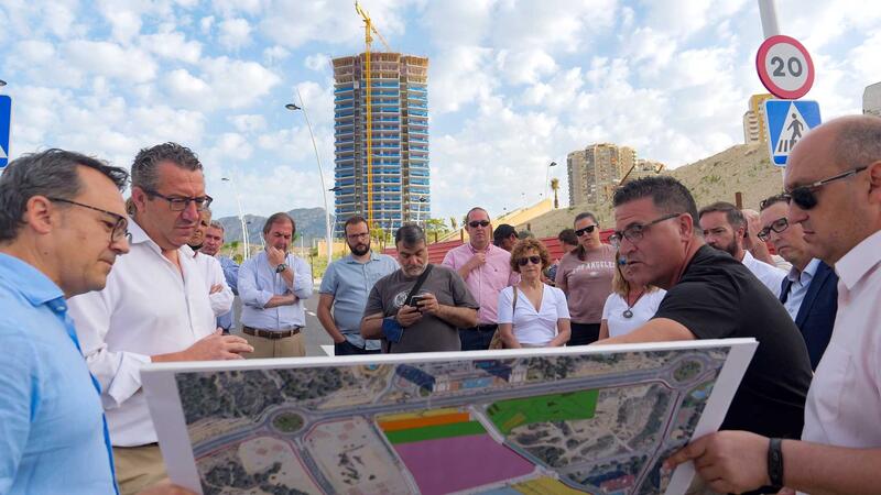 Benidorm obri hui els nous vials del Pla Parcial 2/1 Ponent amb més de 500 places d