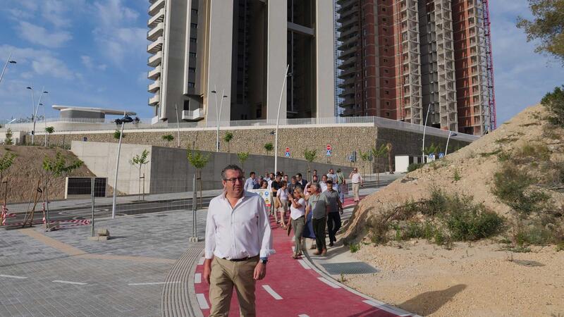 Benidorm obri hui els nous vials del Pla Parcial 2/1 Ponent amb més de 500 places d