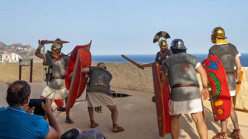 This is how the Roman legionaries attacked and defended the 