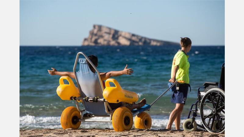Playas accesibles Benidorm