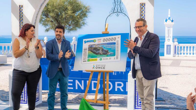 Benidorm, imatge del sorteig de l