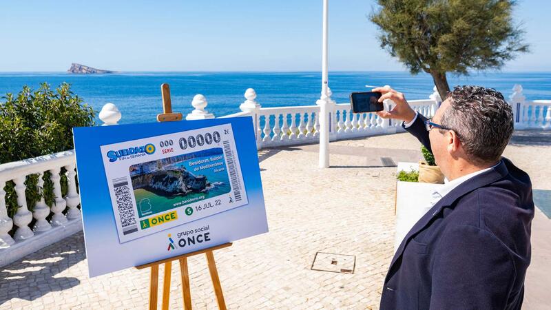 Benidorm, imatge del sorteig de l