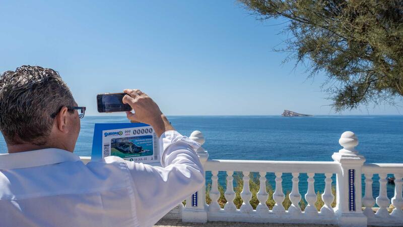 Benidorm, imatge del sorteig de l