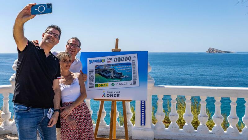 Benidorm, imatge del sorteig de l