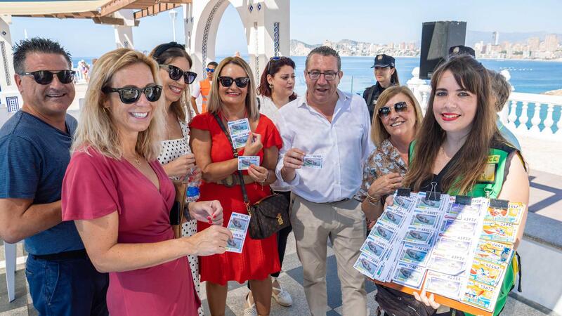 Benidorm, imatge del sorteig de l
