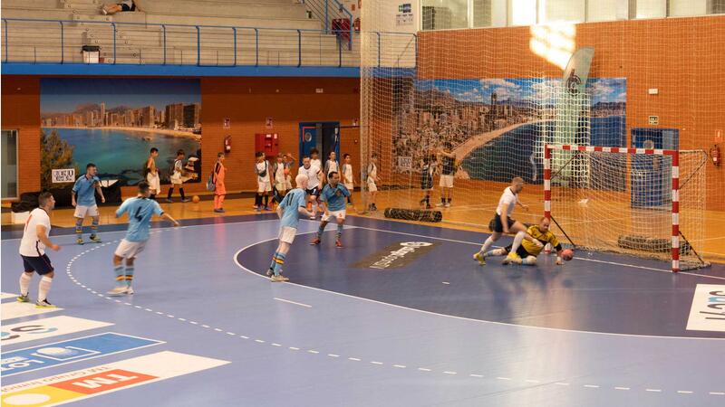 Espanya supera a Anglaterra en la final de futbol sala per a cecs del Costa Blanca Cup