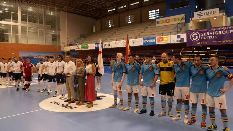 Espanya supera a Anglaterra en la final de futbol sala per a cecs del Costa Blanca Cup