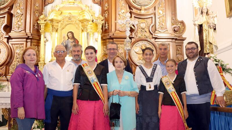 Fiestas del Carmen begin with the proclamation by Vicenta Pérez Bayona