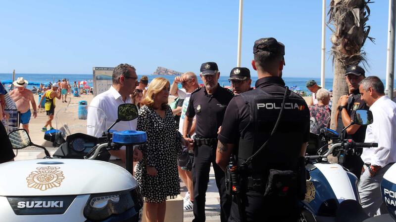 Benidorm acoge la presentación del ‘Plan Verano Seguro’, que incorpora 225 nuevos policías en la provincia  