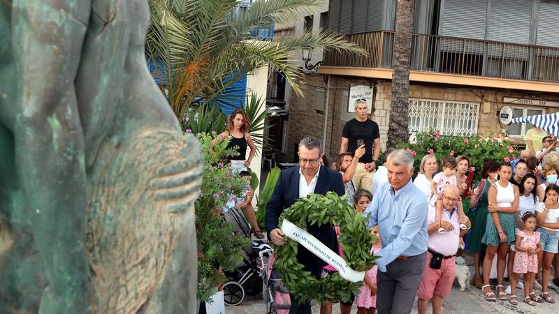 Benidorm offers to the Virgen del Carmen and remembers those who died in the sea