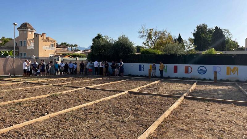 Open the new urban gardens in l