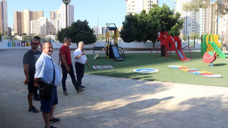 Benidorm culmina la renovació i millora del parc urbà del Racó de l