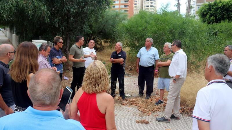 Benidorm creates a new free public car park with 200 spaces on a plot of land on Lérida street
