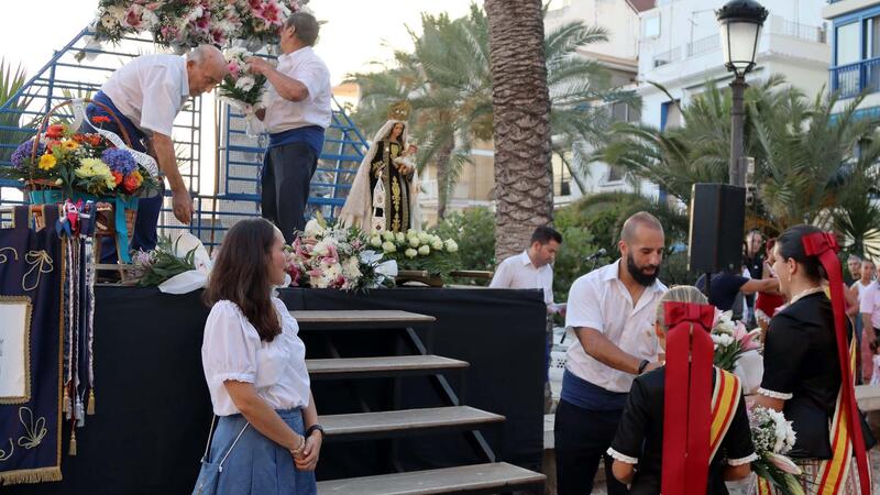 Benidorm offers to the Virgen del Carmen and remembers those who died in the sea