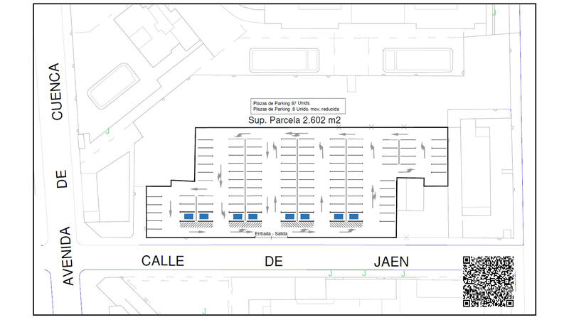 Benidorm already adds 400 additional free spaces in Levante with the opening of a new car park on Jaén street