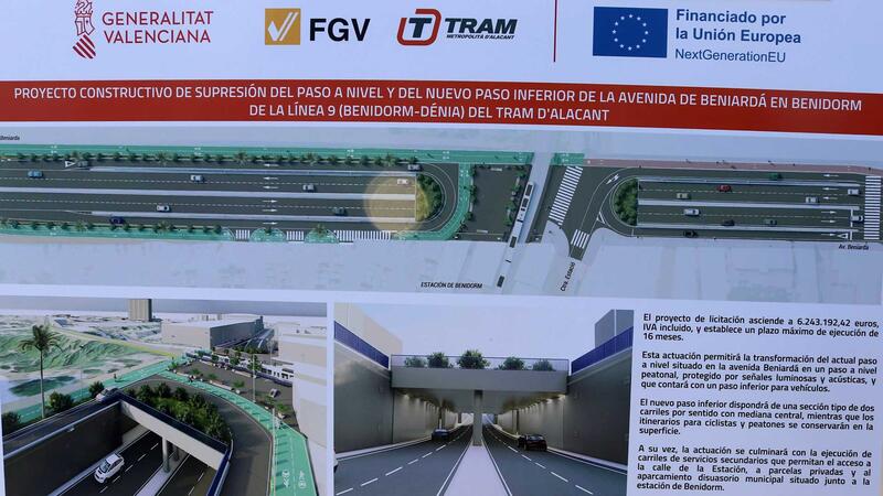 The City Council will explain the neighbors on Monday the changes in traffic due to the works on Beniardá Avenue