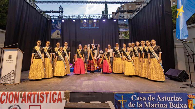 Benidorm commemorates Asturias Day