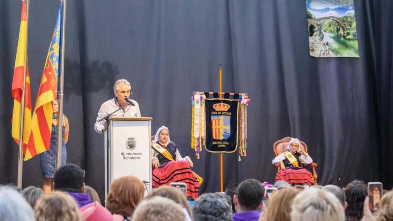 Benidorm commemorates Asturias Day
