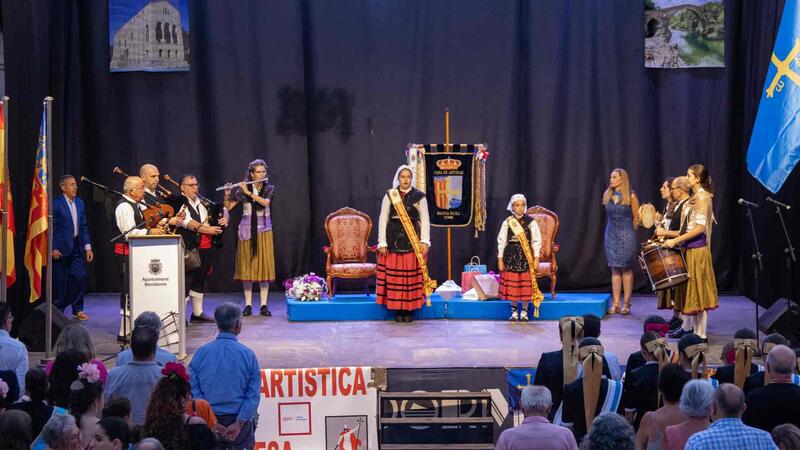 Benidorm commemorates Asturias Day
