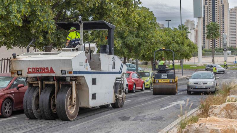 Benidorm improves the environment of Camí del Llandero to gain fluidity and safety during Beniardá Avenue traffic cut