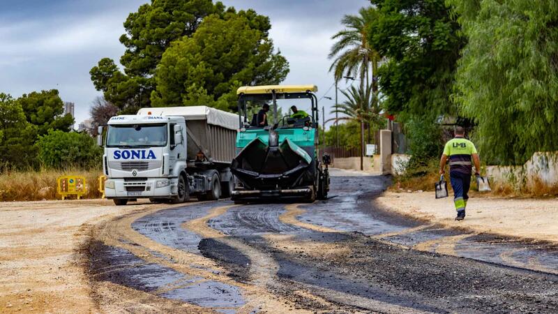 Benidorm improves the environment of Camí del Llandero to gain fluidity and safety during Beniardá Avenue traffic cut