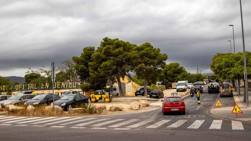 Benidorm improves the environment of Camí del Llandero to gain fluidity and safety during Beniardá Avenue traffic cut