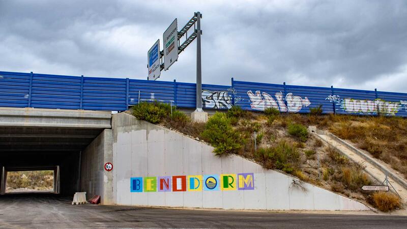 Benidorm improves the environment of Camí del Llandero to gain fluidity and safety during Beniardá Avenue traffic cut