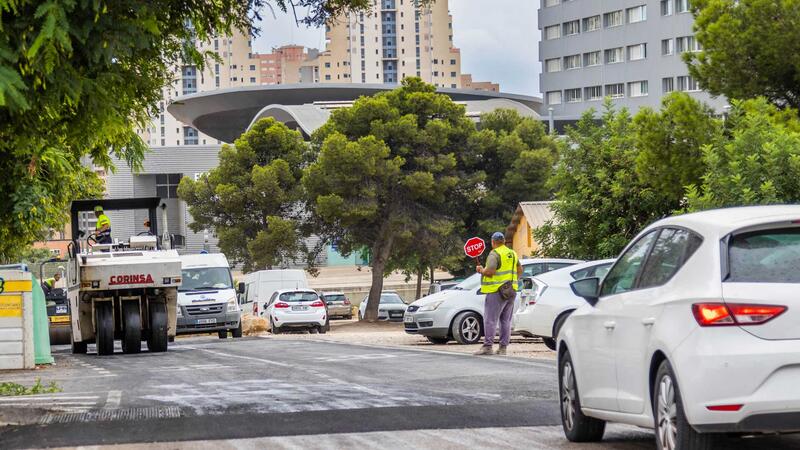 Benidorm improves the environment of Camí del Llandero to gain fluidity and safety during Beniardá Avenue traffic cut
