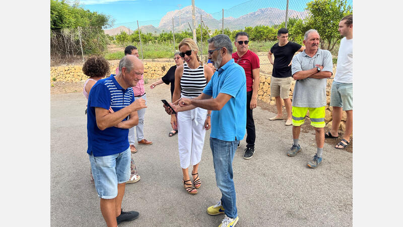 Benidorm tendrá en el primer trimestre de 2023 todos los caminos de l’Horta con iluminación