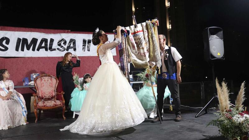 Imalsa II inicia les seues festes amb la coronació de la seua reina, la xiqueta Valentina Rodríguez