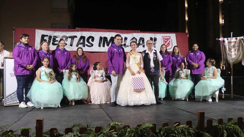 Imalsa II inicia les seues festes amb la coronació de la seua reina, la xiqueta Valentina Rodríguez