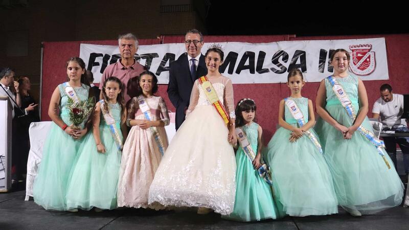 Imalsa II inicia les seues festes amb la coronació de la seua reina, la xiqueta Valentina Rodríguez