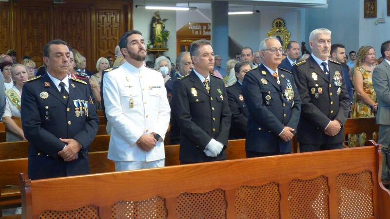 La Guardia Civil celebra en Benidorm la festividad de su patrona, la Virgen del Pilar