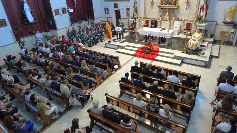 La Guardia Civil celebra en Benidorm la festividad de su patrona, la Virgen del Pilar