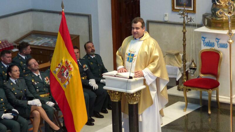 La Guardia Civil celebra en Benidorm la festividad de su patrona, la Virgen del Pilar