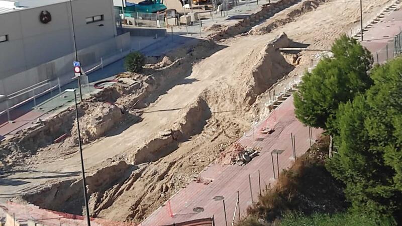 Benidorm confía en terminar esta semana los trabajos nocturnos en la obra de Beniardá