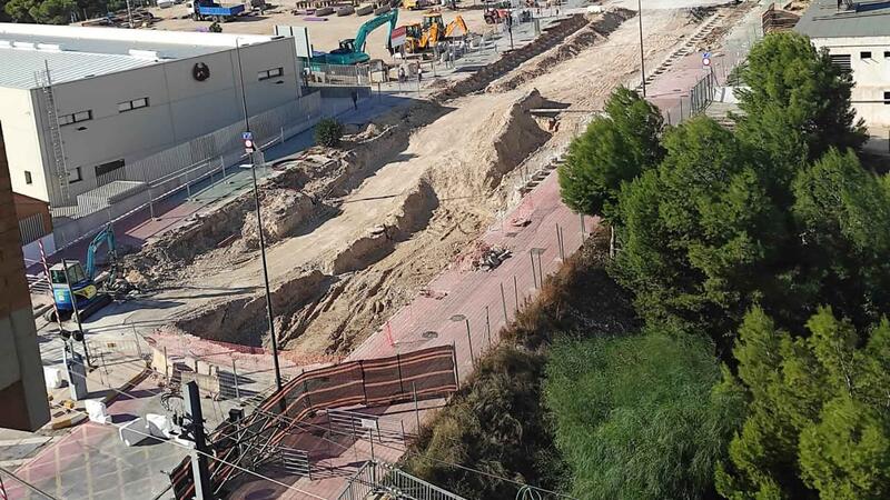 Benidorm confía en terminar esta semana los trabajos nocturnos en la obra de Beniardá