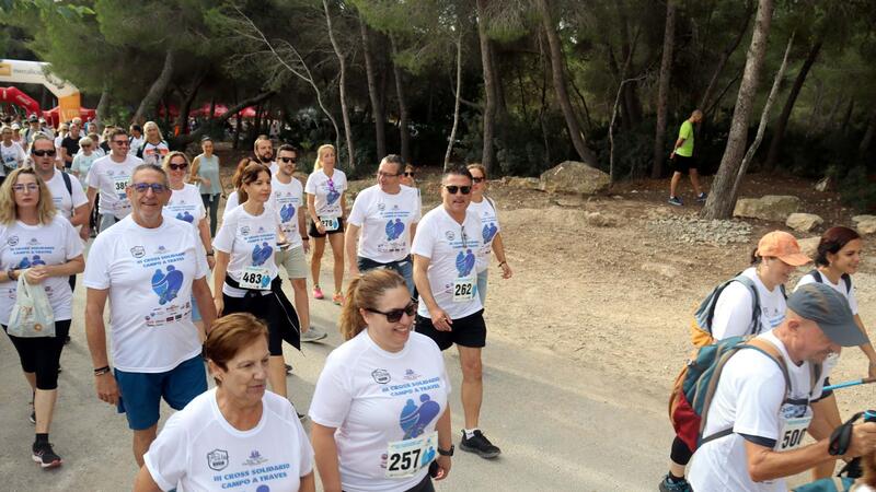 Prop de 500 persones participen en el III Cross Solidari Camp a través del Doble Amor en les diferents modalitats