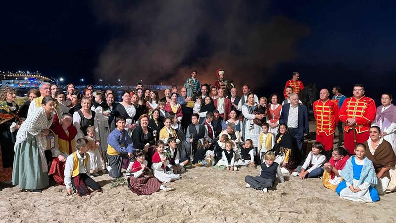 La Mare de Déu rises again from the ashes in the performance of the Find