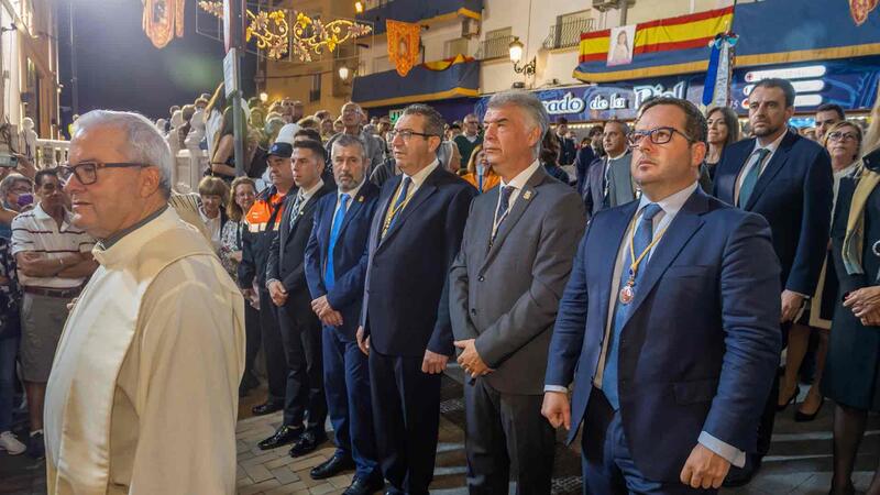 Fervor and devotion to the Mare de Déu del Sofratge in the streets of Benidorm