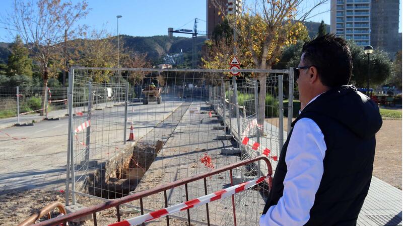 Benidorm implements new rainwater collectors and renews the drinking water pipes on Ciudad Real street