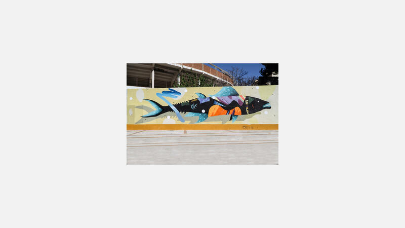 Arte Urbano. Mural Sabek